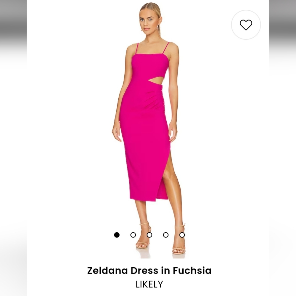 Beautiful Likely Zeldana Dress in Fuchsia Size 0